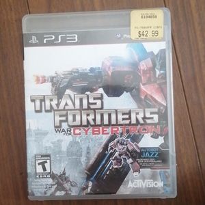 Transformers for ps3